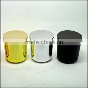 Plating Copper Glass Candle Jars Votive Candle Holders With Lids photo-3