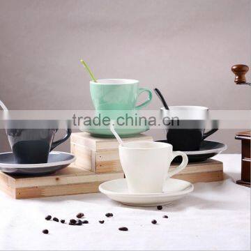 Good Quality Custom 80ml Procelain Coffee Set With Logo photo-3