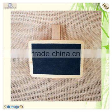 Cheap Christmas Friends Gifts Decorative Carving Foldable Hanging Wood Blackboard