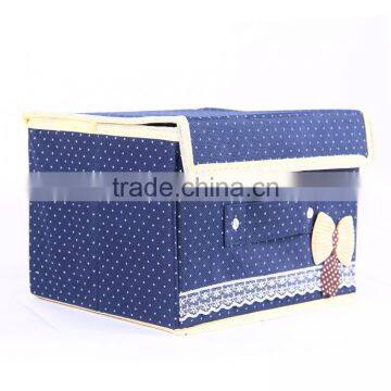 N490 New Arrival Household Non Woven Box Foldable Storage Box photo-2