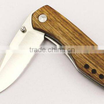 High Quality Zebra Wood Handle Knife, Multi Function Outdoor Knife photo-5