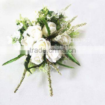 Artificial Flower,rose Bouquet, for Wedding Table Centerpieces photo-4