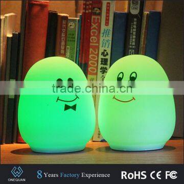 multicolor changing led night light cover nightlight hand pat light