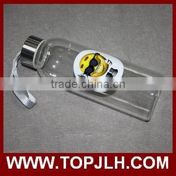 Photo Printing Glass Bottle for Water,glass Water Bottle for Promotion photo-4