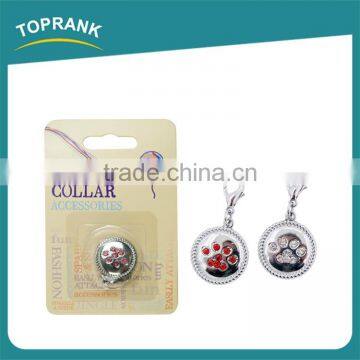 Cheap Rhinestone Dog Paw Pendant Wholesale Pet Dog Pendant photo-2
