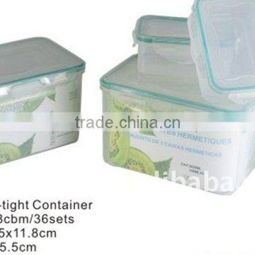 plastic airtight food container