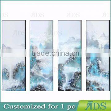 Good Quality Handmade Modern Landscape Abstract Oil Painting for Living Room photo-3