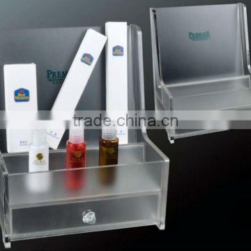 2011 Newest Hotel amenities acrylic box/tray