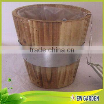 Different Shape Handicraft Wooden Large Decorative Floor Vases photo-6