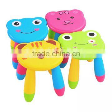 Best Selling High Quality Plastic PP Colorful Foldable Child Kids Stool Baby Chair photo-2