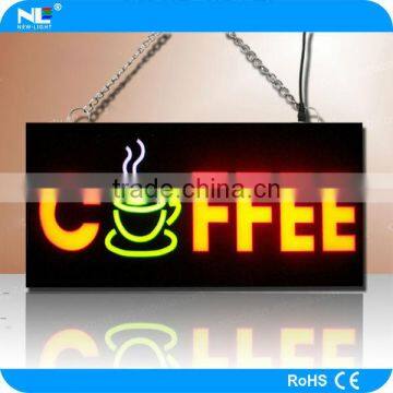 Illuminated Advertising LED Resin Sign Environmental-friendly LED Open Sign Safety LED Display Sign photo-6
