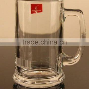 Custom Design 350ml Glass Beer Cup With Handle photo-4