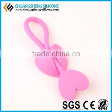 Amazon Best Selling Popular Silicone Earphone Wire Rope Coil Winder for Android Data Cable photo-2