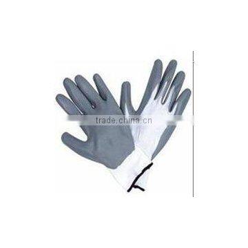 Durable cheap price nitrile coated glove