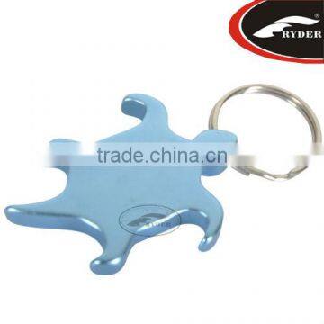Beautiful Aluminum Turtle Shape Bottle Opener Keychain
