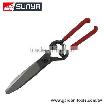 Drop forged high carbon lawn grass shears