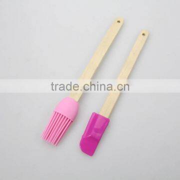Cake Cream Solid Silicone Spatula Mixing Batter Scraper Brush Silicone Kitchen Tool photo-2
