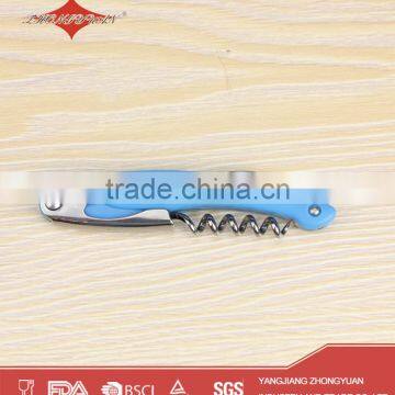 ZY-K1053 New Arrival Funny Corkscrew Wine Bottle Opener With Plastic Cover photo-5