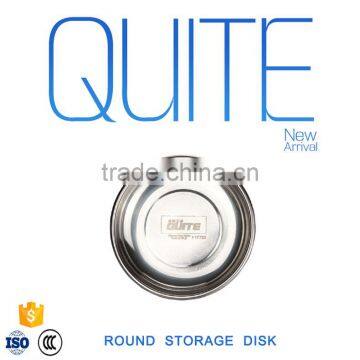 High quality stainless steel round storage disk