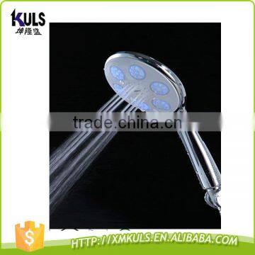 Made in Fujian novetly design temperature control LED hand rain shower head