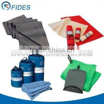 magic 80% polyester 20% polyamide microfiber sports towel with logo