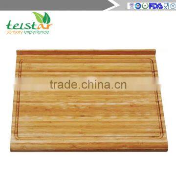 Best-selling Products New Design Rectangular and Silica Gel Bamboo Cutting Board photo-6