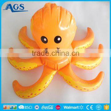 custom hot sale advertising inflatable octopus in pvc toy animal series