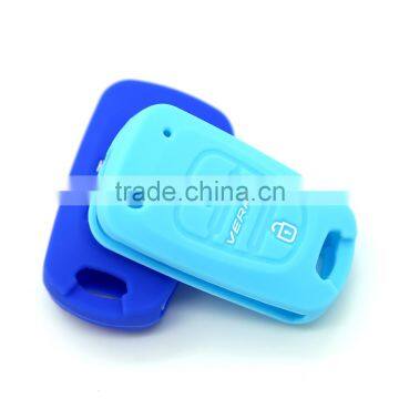 Hot-sale Product Custom 3 Button Smart Remote Key Silicon Cover for Hyundai photo-4
