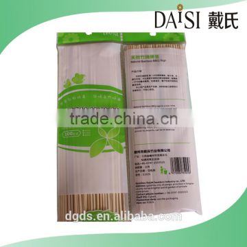 Dongguan factory wholesale barbecue sticks round bbq bamboo sticks