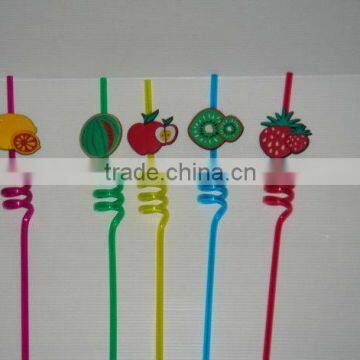 hard plastic drinking straw