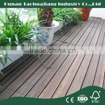 FSC Strand Woven Bamboo Decking Floor For Outdoor Use