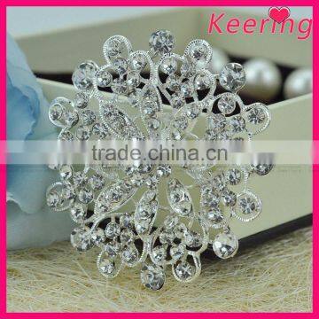 New Arrival Shinning Alloy Rhinestone Brooches for Gown Dress WBR-1681 photo-2