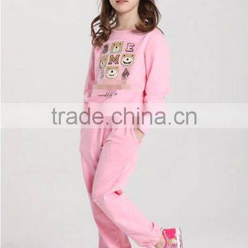 casual hoody fashion leisure kid hoody and pants set