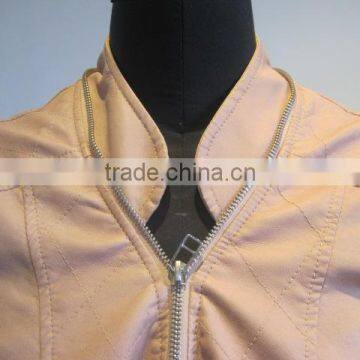 Jackets Product Type and 100% Polyester Shell Material Leather Jacket Coat photo-3