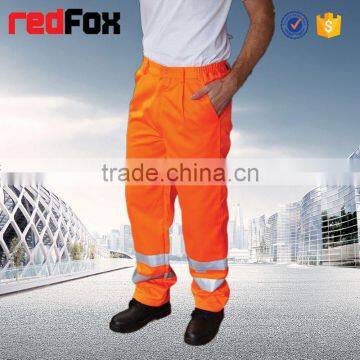 reflective safety 100% polyester cargo pants