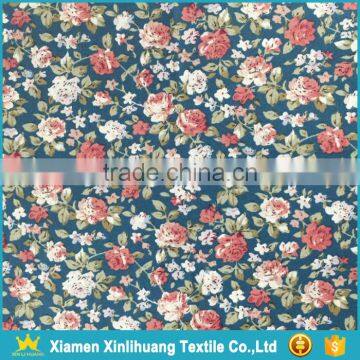 Fashion Clothing Material 100% Cotton Poplin Floral Printed Fabric photo-4