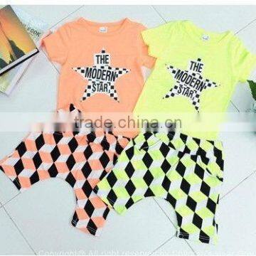 cute korean newest oneline child girls sets hot options designer clothing