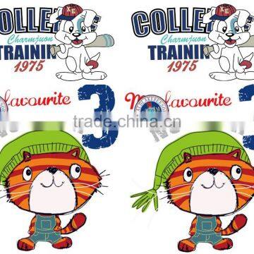 High Quality Plastisol Heat Transfer Printing Method T-shirt Logo Printed photo-4