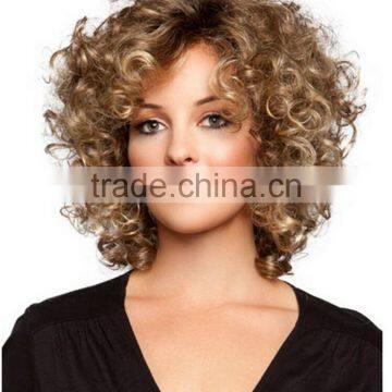 2016 Hot Sale Top Quality Human Hair Full Lace Wig Women Small Wig Explosion Head Cap,Curly Wig Caps photo-2