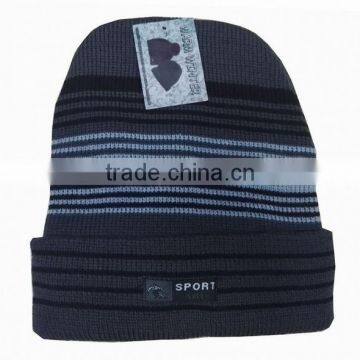 Hot Selling High Quality Fleece Knitting Beanie Hat photo-2