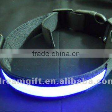 2015 High Quanlity Glow in Dark Pet Collar Flashing Led Dog Collar