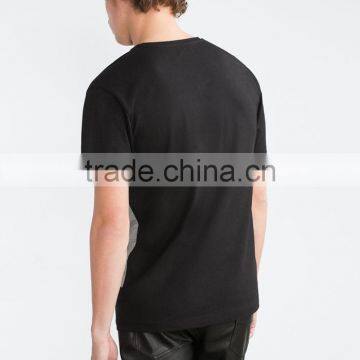 Popular Mixed Fabric Fashion t Shirt Design Block Materials photo-3