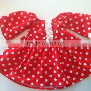 Kids Clothes Wholesale Polka Dot Outfit for Baby Winter Wear Children Christmas Gifts photo-3