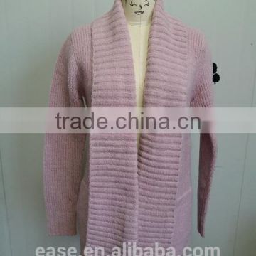 Supplier Soft 100% Wool Handmade Sweater for fashion women