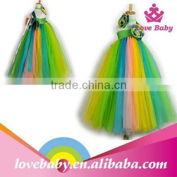 Toddler Kids Girl Flower Tulle Puffy Dress Princess Tutu Dress LBE4092199 photo-4