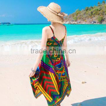 Z&M Woman Sexy Beach Dress Kaftan Beach Dress Beach Party Dress photo-4