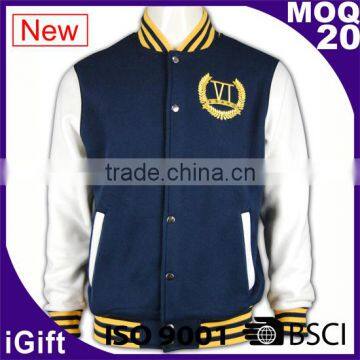 BSCI high quality leaver female jackets online quilted baseball jackets