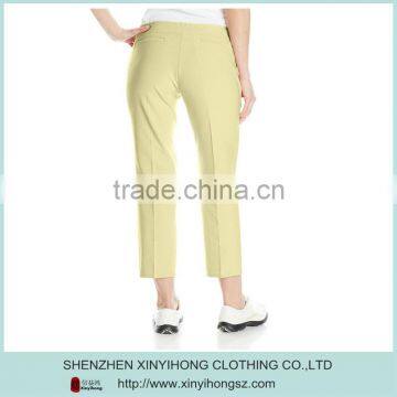 OEM Service Top Quality Golf Trousers /Pants, Ladies Fashion Golf Wear With Customized Logo photo-2