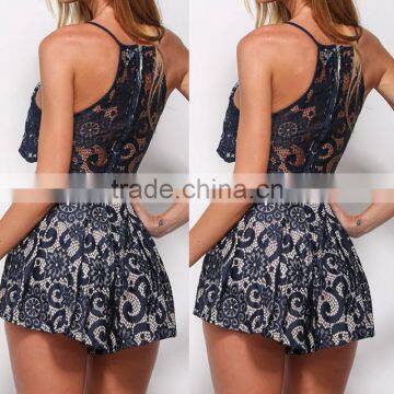 Backless Women Fashion Romper photo-3
