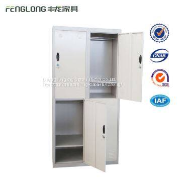 High Quality Multi-function 4 Door Gray Metal Storage Locker /cabinet for School Student photo-2
